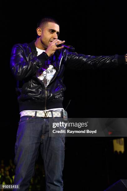 December 12: Jay Sean performs at the Allstate Arena in Rosemont, Illinois on December 12, 2009.