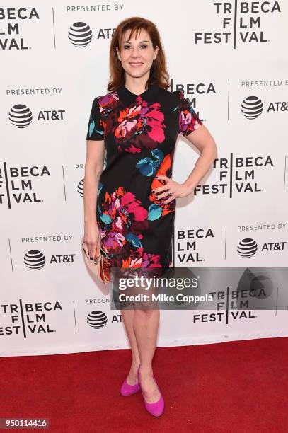 Stephanie Kurtzuba attends a screening of "To Dust" during the 2018 Tribeca Film Festival at SVA Theatre on April 22, 2018 in New York City.