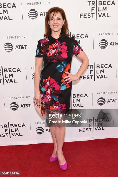 Stephanie Kurtzuba attends a screening of "To Dust" during the 2018 Tribeca Film Festival at SVA Theatre on April 22, 2018 in New York City.