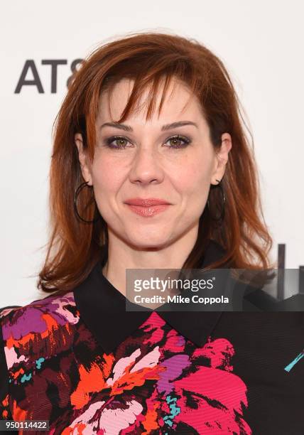 Stephanie Kurtzuba attends a screening of "To Dust" during the 2018 Tribeca Film Festival at SVA Theatre on April 22, 2018 in New York City.