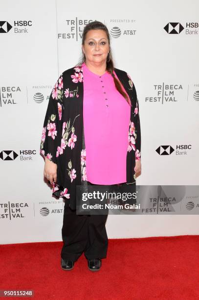 Alexandria Goddard attends a screening of "Roll Red Roll" during the 2018 Tribeca Film Festival at Cinepolis Chelsea on April 22, 2018 in New York...