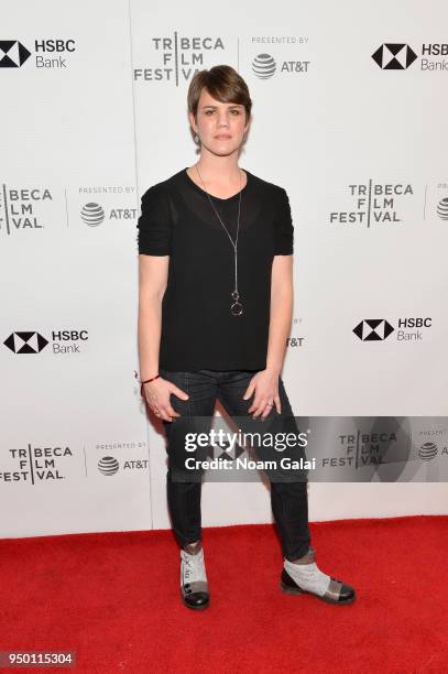 Rachel Dissell attends a screening of "Roll Red Roll" during the 2018 Tribeca Film Festival at Cinepolis Chelsea on April 22, 2018 in New York City.