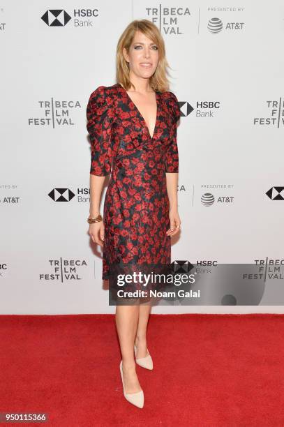 Director Nancy Schwartzman attends a screening of "Roll Red Roll" during the 2018 Tribeca Film Festival at Cinepolis Chelsea on April 22, 2018 in New...