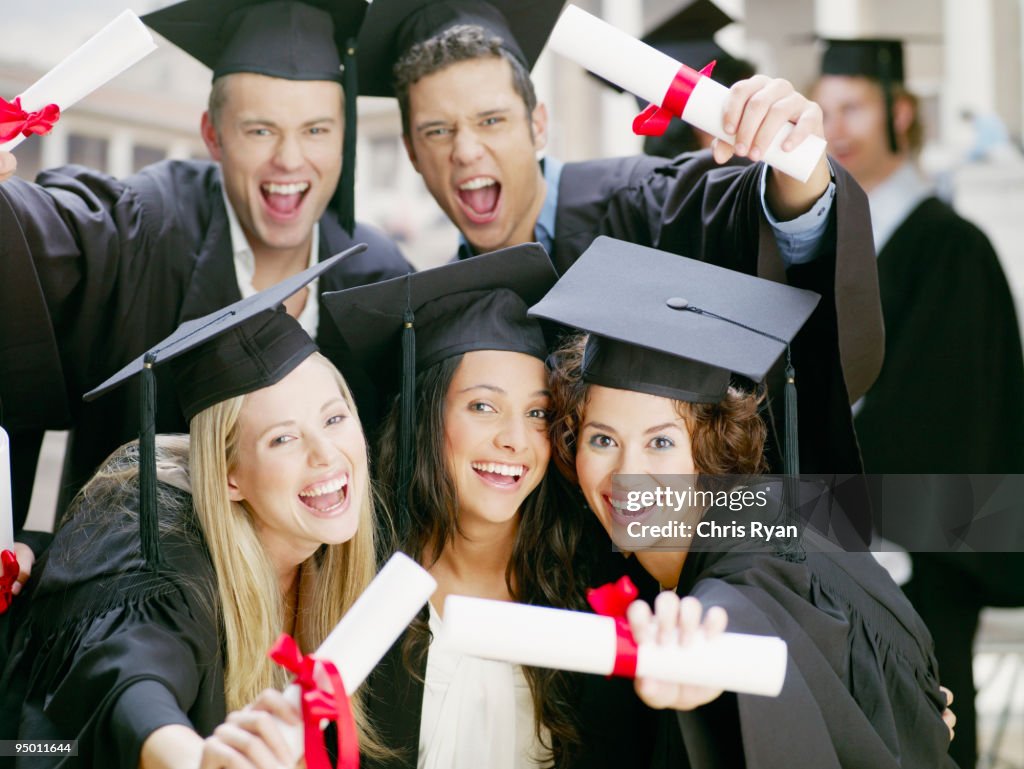 Mantendo diplomas universitários