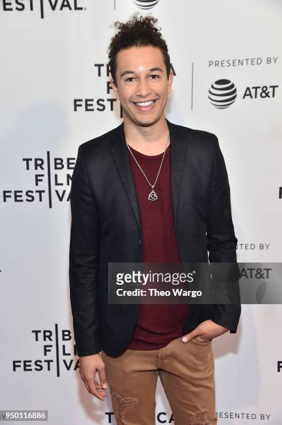 Sheldon White attends a screening of "All About Nina" during the 2018 Tribeca Film Festival at SVA Theatre on April 22, 2018 in New York City.