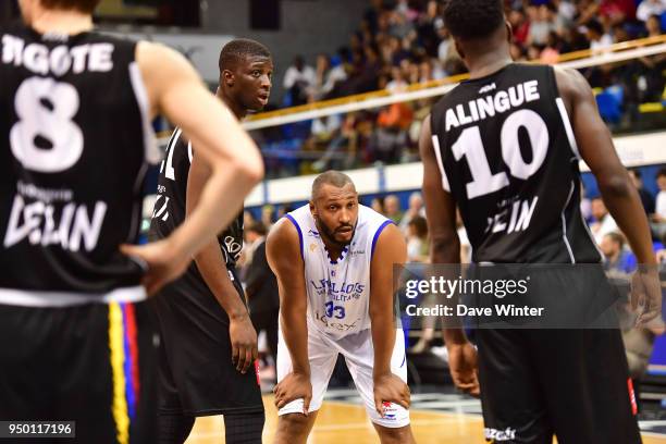 Boris Diaw of Levallois during the Jeep Elite match between Levallois Metropolitans and Dijon at Salle Marcel Cerdan on April 22, 2018 in Levallois,...