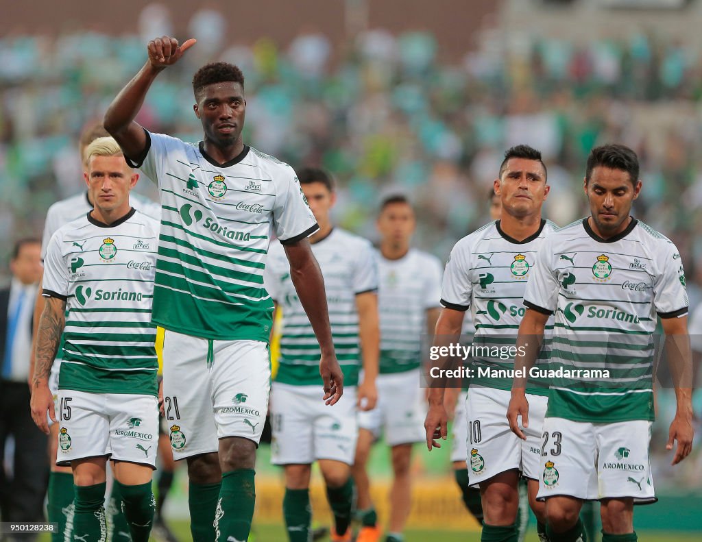 Santos Laguna v Pumas UNAM - Torneo Clausura 2018 Liga MX