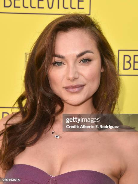 Christina Ochoa attends the Pasadena Playhouse Presents Opening Night Of "Belleville" at Pasadena Playhouse on April 22, 2018 in Pasadena, California.