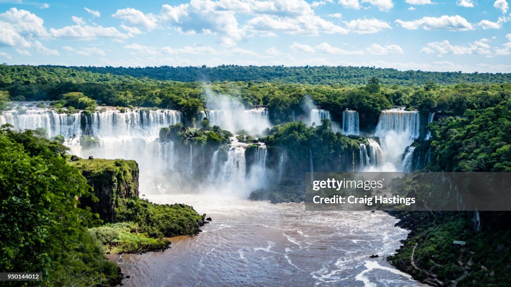 Iguassu Waterfall Brazil Argentina