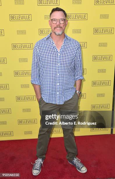 Matthew Lillard attends the Pasadena Playhouse Presents Opening Night Of "Belleville" at Pasadena Playhouse on April 22, 2018 in Pasadena, California.