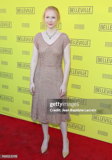 Molly Quinn attends the Opening Night Of 'Belleville,' presented by Pasadena Playhouse on April 22, 2018 in Pasadena, California.