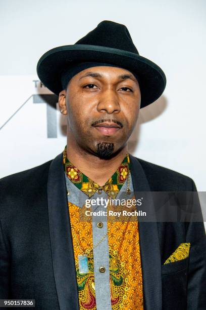 Marcus Machado attends the "Mr. SOUL!" screening during Tribeca Film Festival at Spring Studios on April 22, 2018 in New York City.