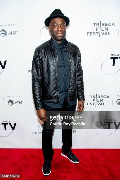 Hans Charles attends the "Mr. SOUL!" screening during Tribeca Film Festival at Spring Studios on April 22, 2018 in New York City.