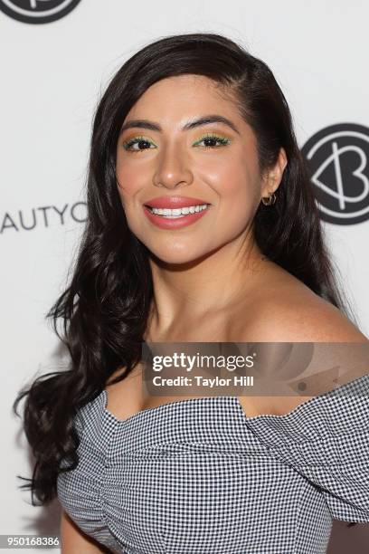 Jessenia Gallegos attends the 2018 Beautycon NYC at The Jacob K. Javits Convention Center on April 22, 2018 in New York City.
