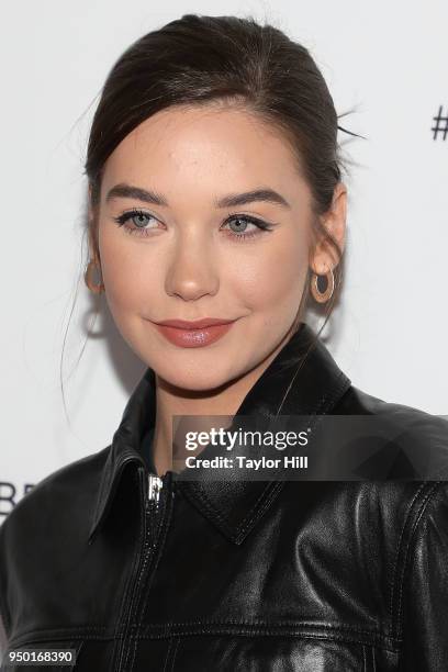 Amanda Steele attends the 2018 Beautycon NYC at The Jacob K. Javits Convention Center on April 22, 2018 in New York City.