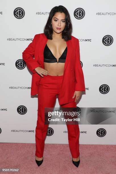 Tessa Brooks attends the 2018 Beautycon NYC at The Jacob K. Javits Convention Center on April 22, 2018 in New York City.