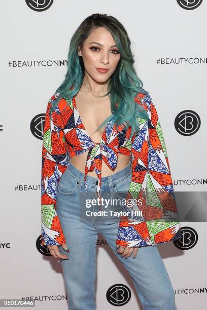 Niki DeMartino attends the 2018 Beautycon NYC at The Jacob K. Javits Convention Center on April 22, 2018 in New York City.