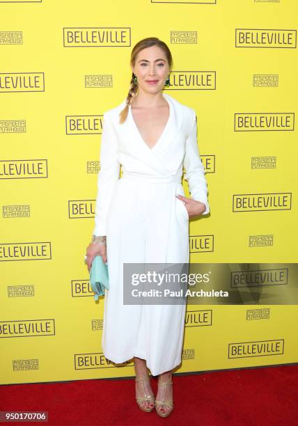 Actress Bonnie Kathleen Ryan attends the opening night of "Belleville" at the Pasadena Playhouse on April 22, 2018 in Pasadena, California.