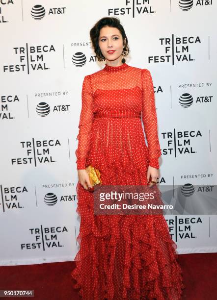 Actress Mary Elizabeth Winstead attends 2018 Tribeca Film Festival - 'All About Nina' at SVA Theater on April 22, 2018 in New York City.