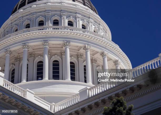 california state capitol building, sacramento - local government building stock pictures, royalty-free photos & images