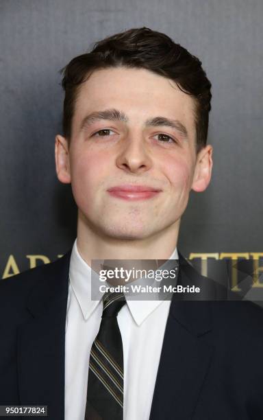 Anthony Boyle attends the Broadway Opening Day Cast Press Reception for 'Harry Potter and the Cursed Child Parts One and Two' at The Lyric Theatre on...