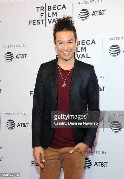 Actor Sheldon White attends 2018 Tribeca Film Festival - 'All About Nina' at SVA Theater on April 22, 2018 in New York City.