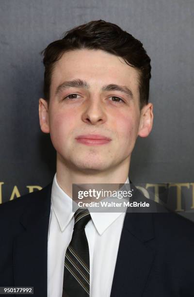 Anthony Boyle attends the Broadway Opening Day Cast Press Reception for 'Harry Potter and the Cursed Child Parts One and Two' at The Lyric Theatre on...