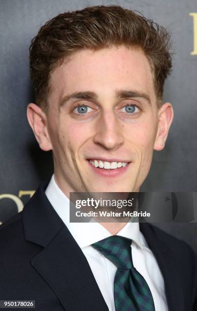 Nathan Salstone attends the Broadway Opening Day Cast Press Reception for 'Harry Potter and the Cursed Child Parts One and Two' at The Lyric Theatre...
