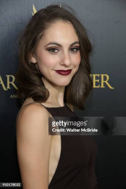 Madeline Weinstein attends the Broadway Opening Day Cast Press Reception for 'Harry Potter and the Cursed Child Parts One and Two' at The Lyric...