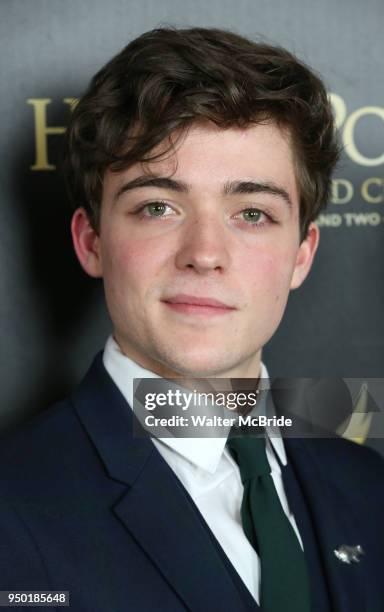 Joey LaBrasca attends the Broadway Opening Day Cast Press Reception for 'Harry Potter and the Cursed Child Parts One and Two' at The Lyric Theatre on...