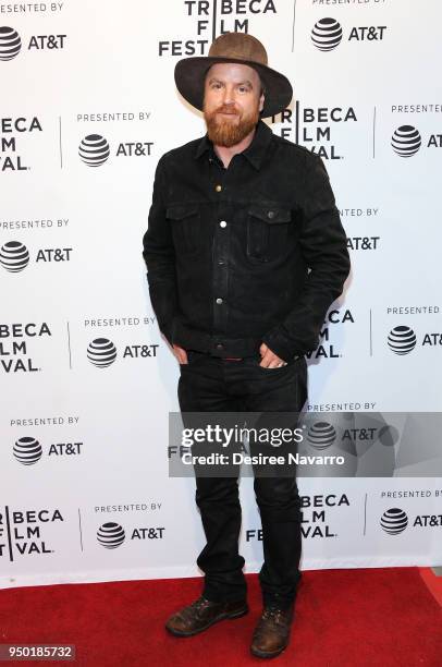 Director of Photography Thomas Scott Stanton attends 2018 Tribeca Film Festival - 'All About Nina' at SVA Theater on April 22, 2018 in New York City.