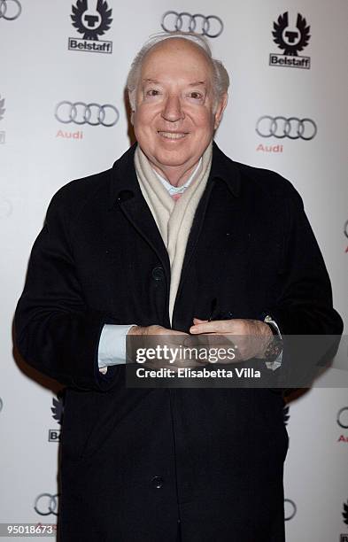 Carlo Giovannelli attends "Amelia" Premiere Cocktail Party hosted by Belstaff at Belstaff boutique on December 22, 2009 in Rome, Italy.