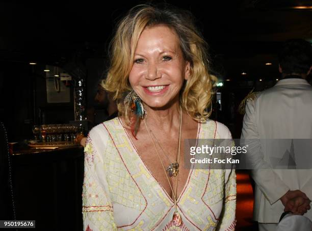 Fiona Gelin attends "Revelation des Etoiles" French Finalists for WCOPA at Cesar Palace on April 22, 2018 in Paris, France.