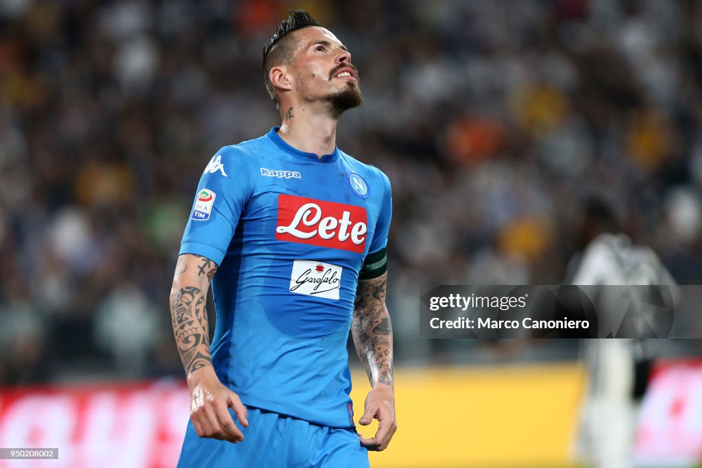 Marek Hamsik of Ssc Napoli  during the Serie A football...