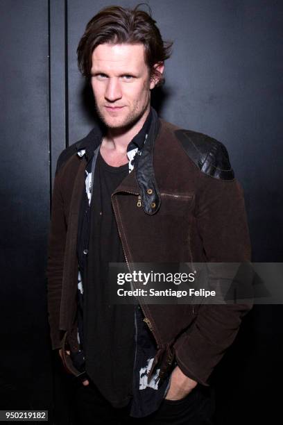 Matt Smith attends the "Mapplethorpe" After Party at The Eagle on April 22, 2018 in New York City.