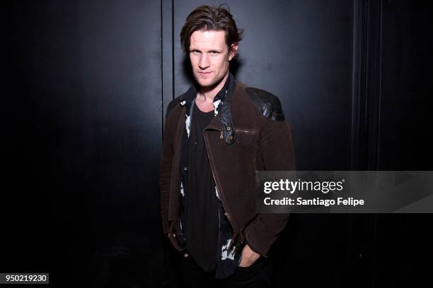 Matt Smith attends the "Mapplethorpe" After Party at The Eagle on April 22, 2018 in New York City.