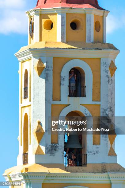 Saint Francis of Assisi bell tower, Trinidad, Cuba. The colonial village of Trinidad is a Unesco World Heritage Site and a major tourist attraction...