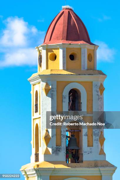 Saint Francis of Assisi bell tower, Trinidad, Cuba. The colonial village of Trinidad is a Unesco World Heritage Site and a major tourist attraction...