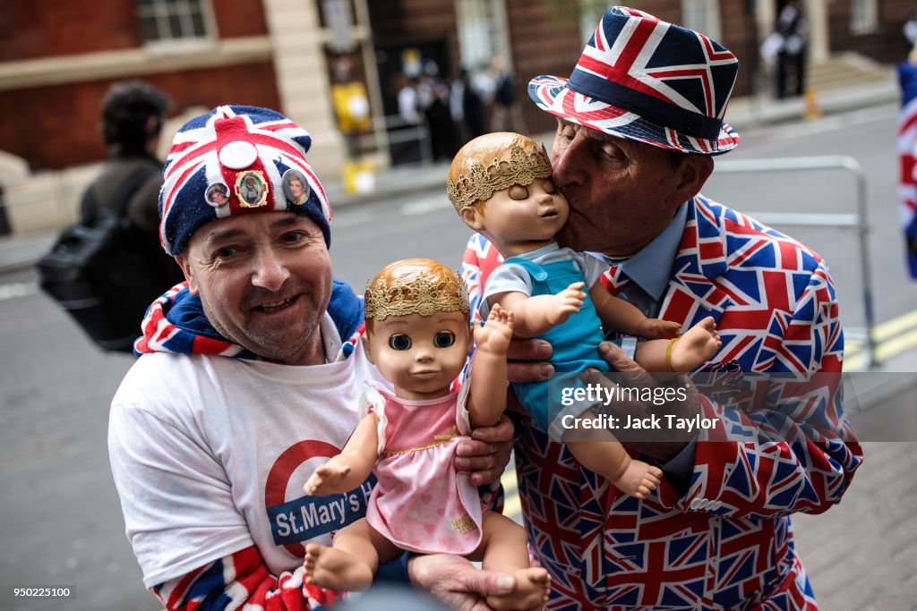 Preparations At The Lindo Wing Ahead Of The Birth Of The Duke & Duchess Of Cambridge's Third Child