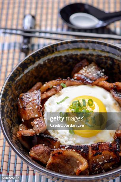 unagi don - kitchen utensil stock pictures, royalty-free photos & images