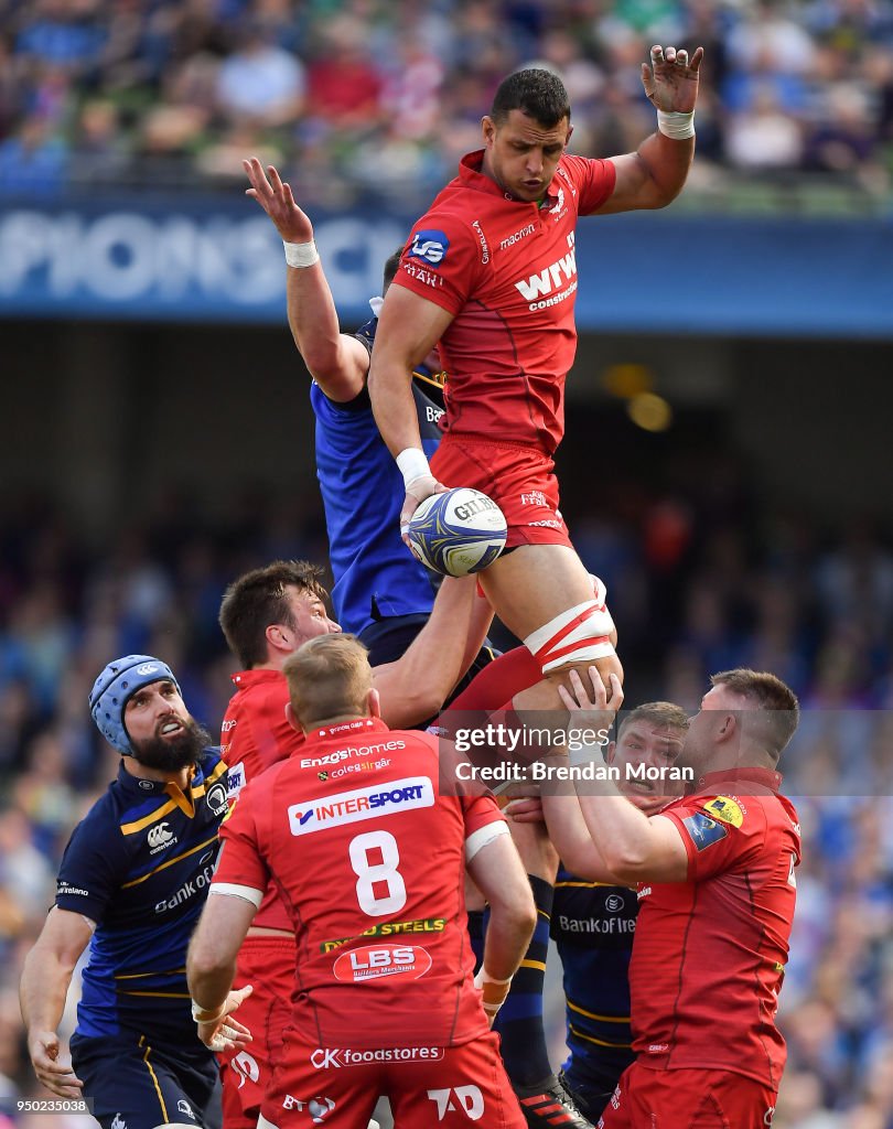 Leinster Rugby v Scarlets - European Rugby Champions Cup Semi-Final