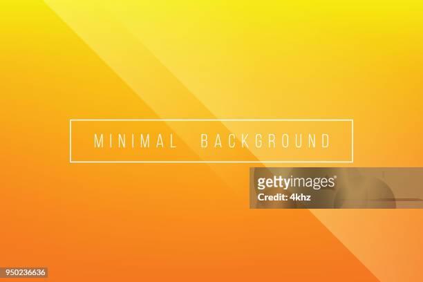 grundlegende orange minimal eleganten abstrakten lineer falte muster vector hintergrund - gelb stock-grafiken, -clipart, -cartoons und -symbole