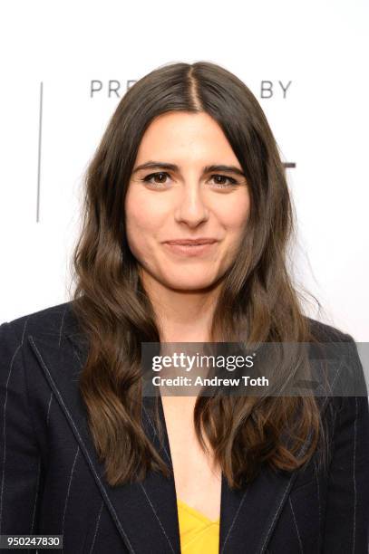 Marianne Rendon attends the 'Mapplethorpe' premiere during the 2018 Tribeca Film Festival at SVA Theatre on April 22, 2018 in New York City.