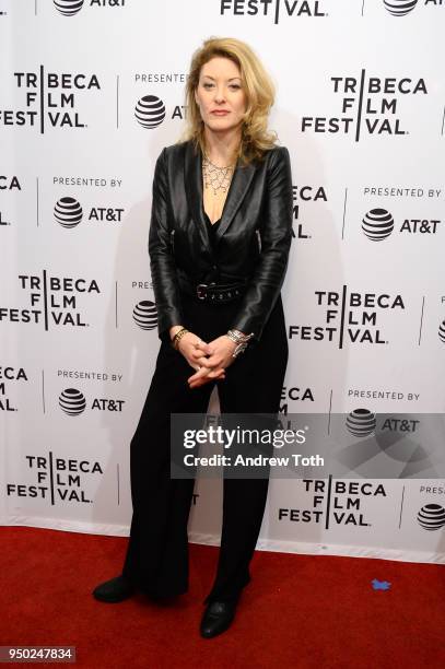 Ondi Timoner attends the 'Mapplethorpe' premiere during the 2018 Tribeca Film Festival at SVA Theatre on April 22, 2018 in New York City.