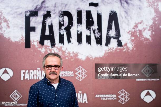 Antonio Duran attends 'Farina' Madrid Photocall on April 23, 2018 in Madrid, Spain.