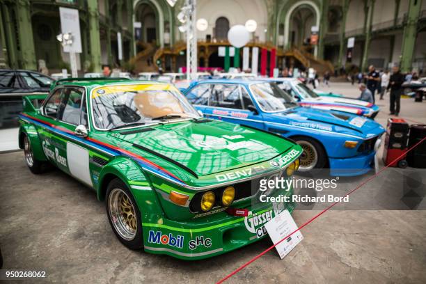Is seen during the Tour Auto Optic 2000 at Le Grand Palais on April 23, 2018 in Paris, France.