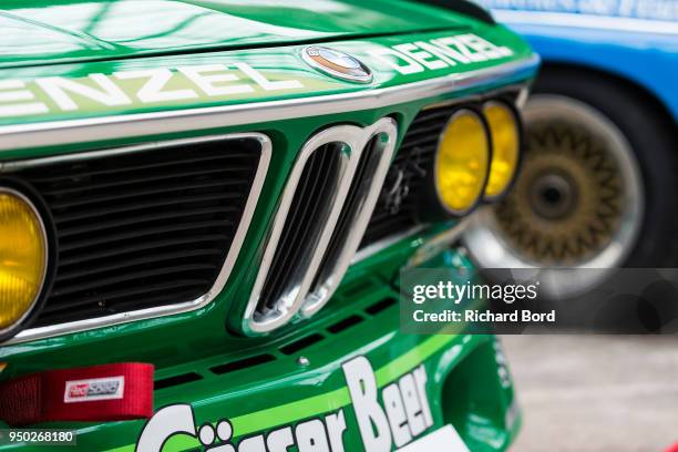 Is seen during the Tour Auto Optic 2000 at Le Grand Palais on April 23, 2018 in Paris, France.