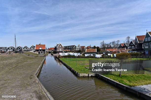 marken, north holland, netherlands - nordholland stock-fotos und bilder