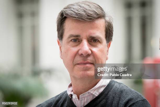 Cayetano Martinez de Irujo attends the 'Longines Global Champions Tour Gran Premio de Madrid' presentation at 'Palacio de Cristal' on April 23, 2018...