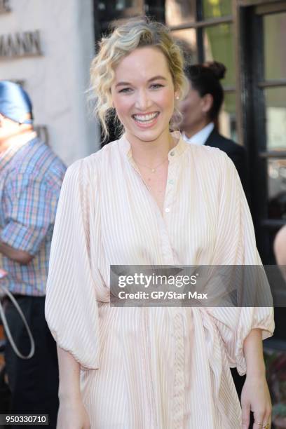 Kelley Jakle is seen on April 22, 2018 in Los Angeles, CA.